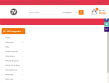 Tablet Screenshot of jvshoppingmart.com